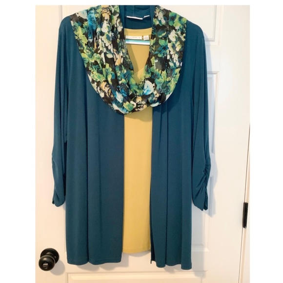 Susan Graver 3 Piece Set Scarf - Picture 1 of 4